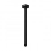 Кронштейн для верхнього душу Ravak стельовий 30 см латунь чорний матовий X07P677