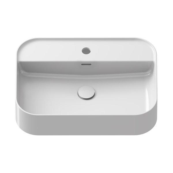 Раковина для ванної кімнати Ravak Ceramic Slim Shelf R 55х40 см кераміка білий XJX01155005