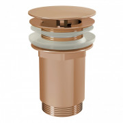 Донний клапан для раковини Ravak метал рожеве золото матове X01840