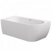 Ванна акриловая Ravak Freedom Corner L 170x80 угловая левая белый слив хром XC00100041