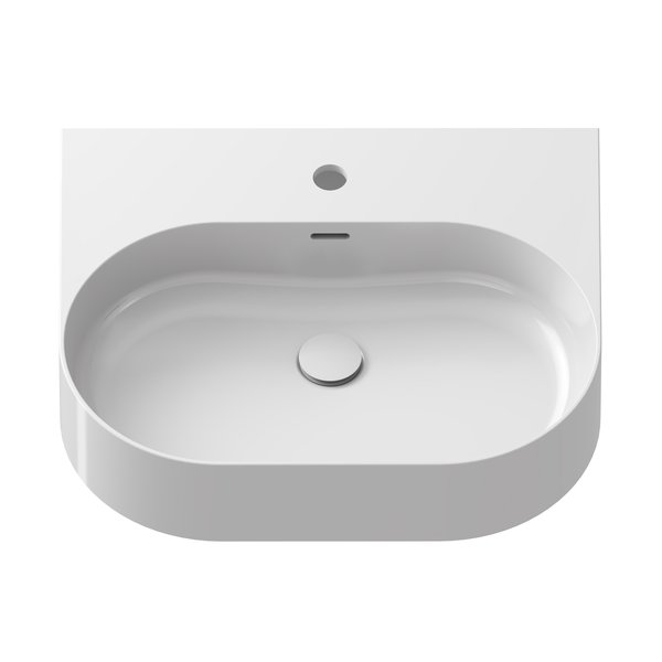 Раковина для ванной Ravak Ceramic Slim Wall O 55х45 см керамика белый XJX01155004