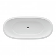 Ванна Laufen IL Bagno Alessi One 178х82 см вбудований штучний камінь Sentec solid surface білий H2459710000001