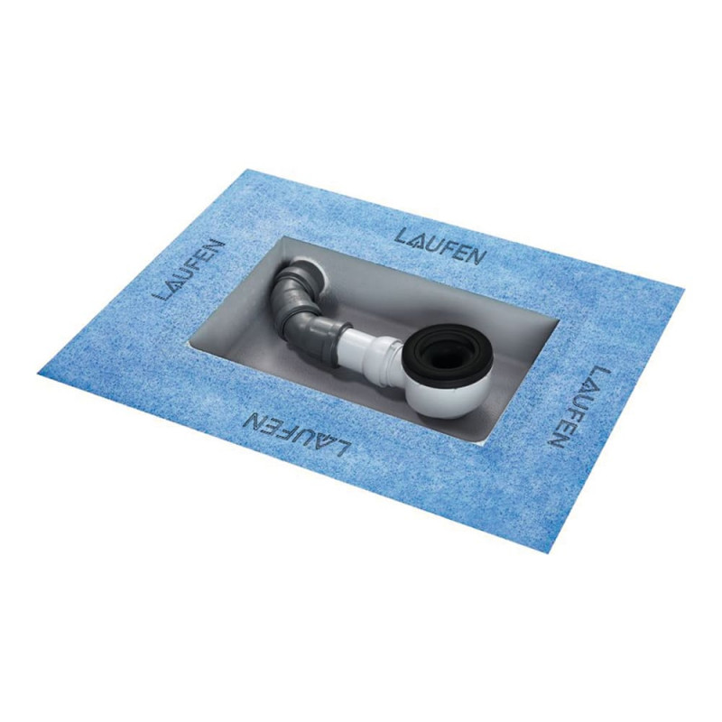 Монтажная коробка Laufen Pro левая для душевых поддонов из Marbond DN 50 высота 100 мм с сифоном H2900430000001