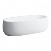 Ванна Laufen IL Bagno Alessi One 183х87 см отдельностоящая искусственный камень Sentec solid surface белый H2459720000001