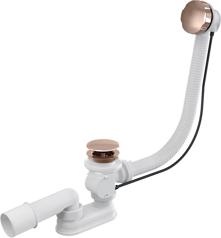 Слив-перелив для ванн Ravak 570 B R/R розовое золото матовое X01845