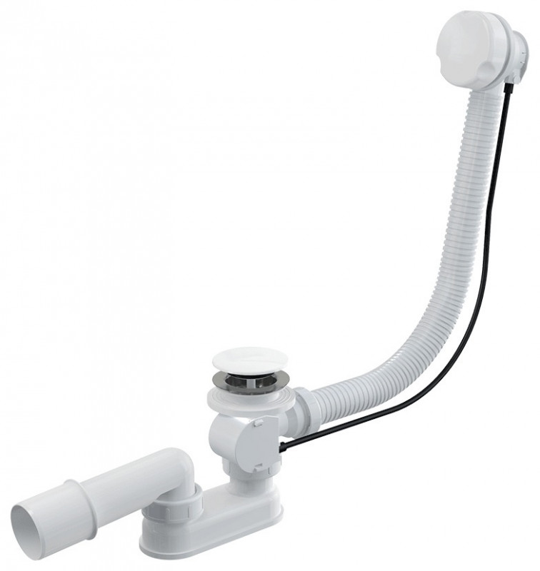 Слив-перелив для ванн Ravak 570 B R/R білий матовий X01843