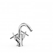 Смеситель для биде Tres Mont Blanc двухвентильный хром 28312001