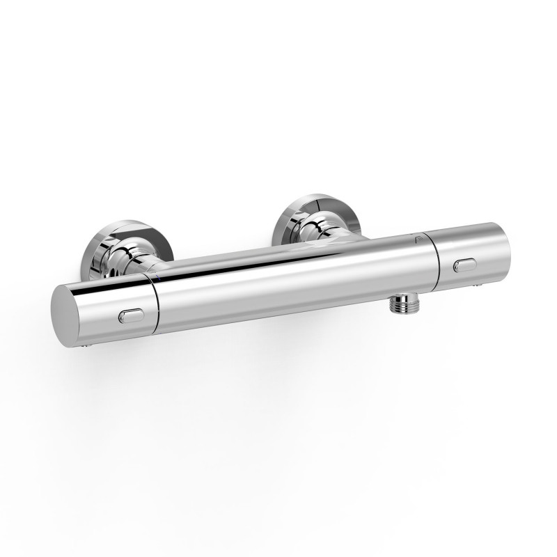 Термостат для душу Tres Over-wall настінний двовентильний хром 19016402