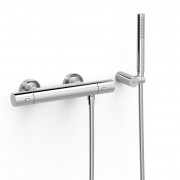 Термостат для душу Tres Over-wall настінний з душовим набором хром 19016429