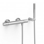 Термостат для душу Tres Over-wall настінний з душовим набором хром 19016429