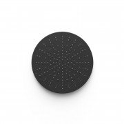 Лійка для верхнього душу Tres стельова вбудована Ø405 мм нержавіюча сталь матовий чорний 13495001NM