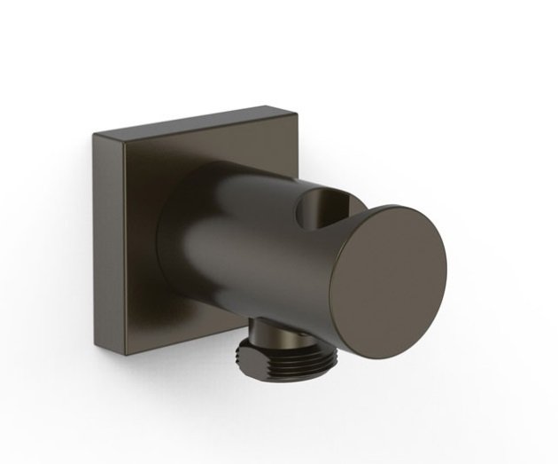 Шлангове під'єднання Tres з тримачем ручного душу чорна бронза 21118201KMB