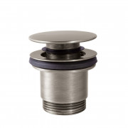 Донный клапан для раковины Tres Click-Clack Simple-Rapid сталь 24284010AC