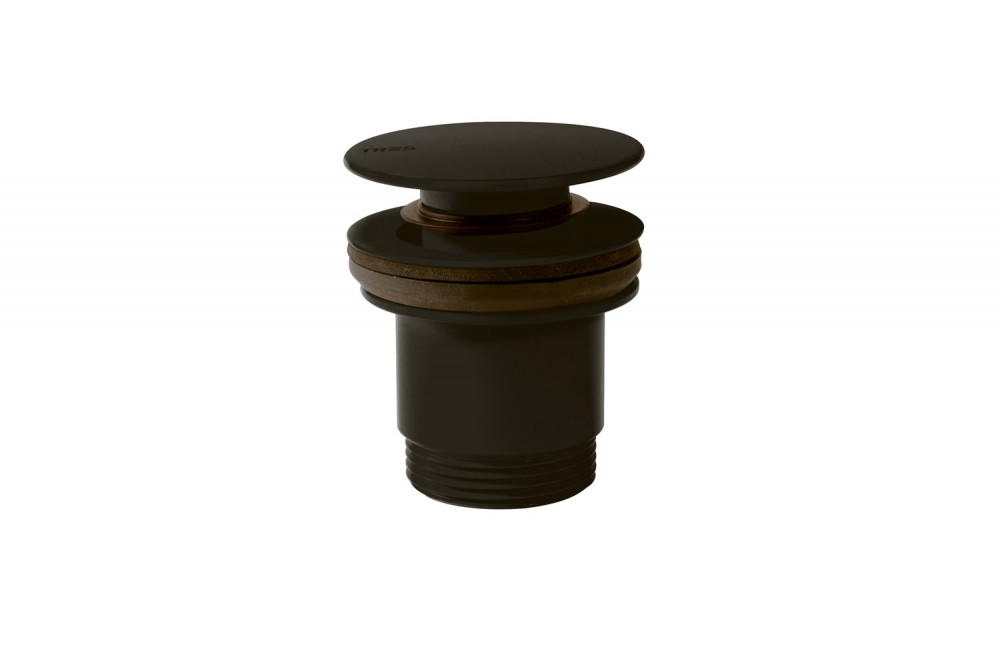 Донний клапан для раковини Tres Click-Clack Simple-Rapid чорна бронза 24284010KMB