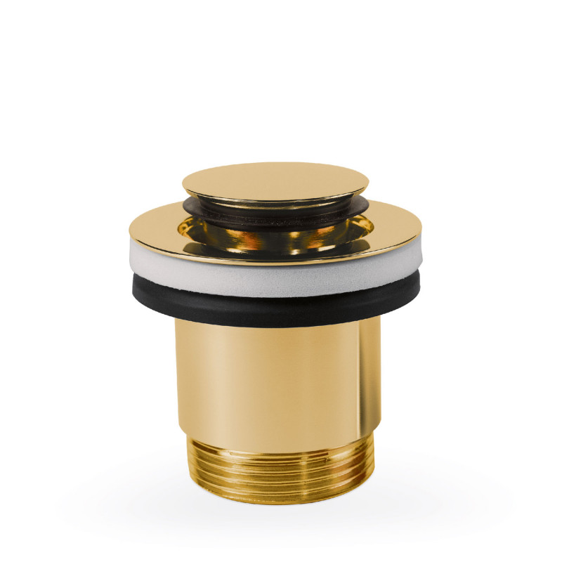 Донний клапан для раковини Tres Click-Clack Simple-Rapid золото 24284020OR