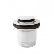 Донний клапан для раковини Tres Click-Clack Simple-Rapid білий 24284020BL