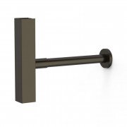 Сифон для раковины Tres телескопический черная бронза 10710342KMB