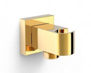 Шлангове під'єднання Tres з тримачем ручного душу золото 20218201OR