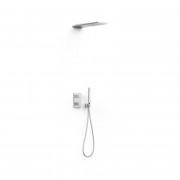 Душевая система скрытого монтажа Tres Therm-Box с верхним и ручным душем хром 20225055