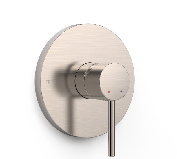 Змішувач для душу Tres Study Exclusive 1 споживач одноважільний сталь 26227810AC