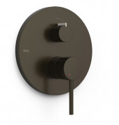 Смеситель для душа Tres Study Exclusive встраиваемый 2 потребителя однорычажный черная бронза 26228110KMB