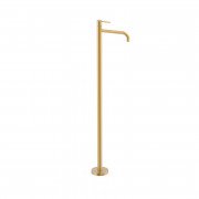 Смеситель для раковины Tres Study Exclusive напольный однорычажный матовое золото 26285305OM