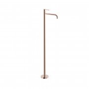 Смеситель для раковины Tres Study Exclusive напольный однорычажный розовое золото 26285305OP