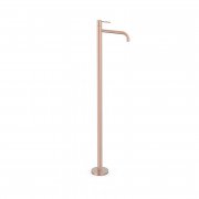 Смеситель для раковины Tres Study Exclusive напольный однорычажный матовое розовое золото 26285305OPM