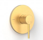 Смеситель для душа Tres Study Exclusive встраиваемый 1 потребитель однорычажный матовое золото 26227810OM