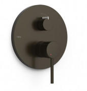 Смеситель для душа Tres Study Exclusive встраиваемый 2 потребителя однорычажный черная бронза 26228110KMB