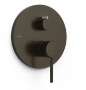 Смеситель для душа Tres Study Exclusive встраиваемый 2 потребителя однорычажный черная бронза 26228110KMB