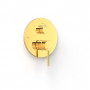 Смеситель для душа Tres Study Exclusive встраиваемый 2 потребителя однорычажный золото 26228110OR