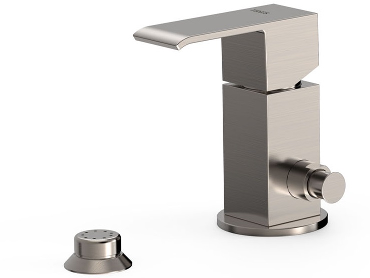 Змішувач для біде Tres Cuadro одноважільний з невеликою душовою лійкою сталь 00613001AC