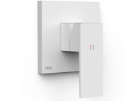 Змішувач для душу Tres Cuadro Exclusive 1 споживач одноважільний матовий білий 10627810BM