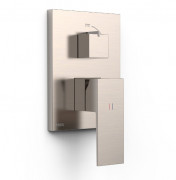 Змішувач для душу Tres Cuadro Exclusive 2 споживача одноважільний сталь 10628110AC