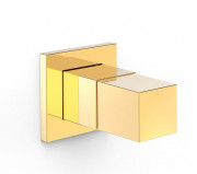 Запорный вентиль Tres Cuadro встраиваемый 1/2'' золото 00715501OR