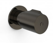 Запорный вентиль Tres Max-Tres встраиваемый 1/2'' металлик черный 06115501KM