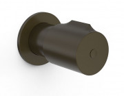 Запорный вентиль Tres Max-Tres встраиваемый 1/2'' черная бронза 06115501KMB