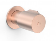 Запорный вентиль Tres Max-Tres встраиваемый 3/4'' матовое розовое золото 06151101OPM