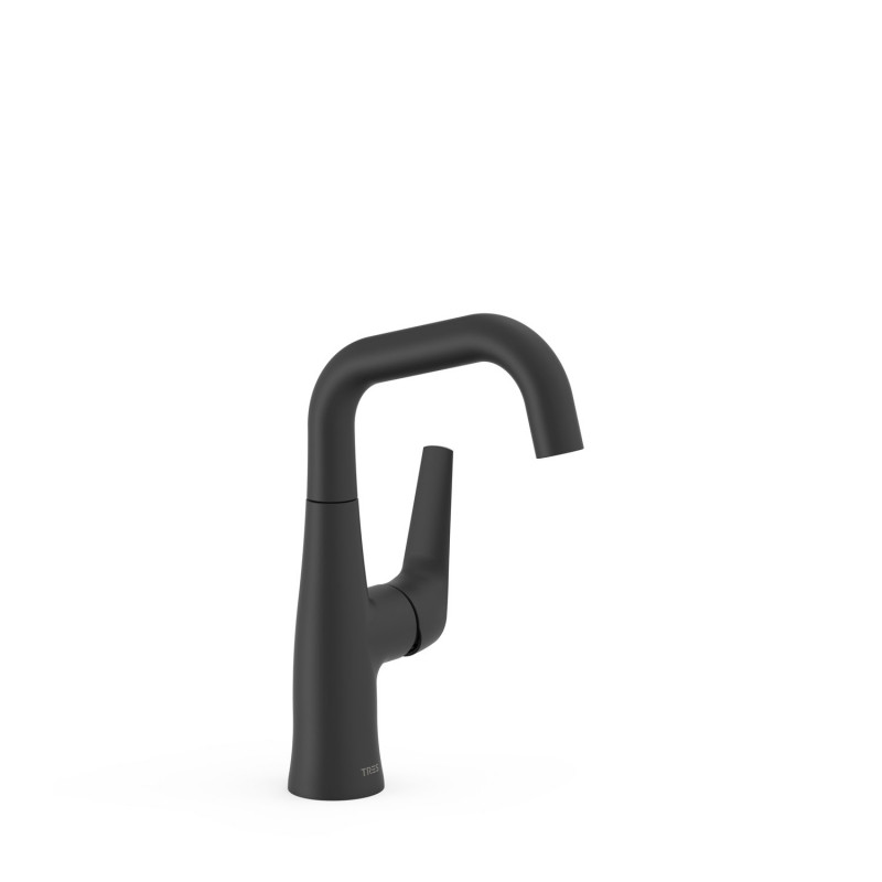 Змішувач для раковини Tres Fuji одноважільний матовий чорний 28144701NM