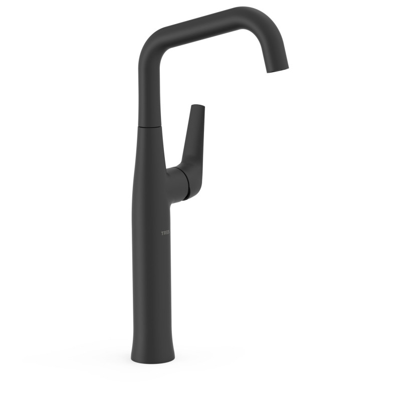 Змішувач для раковини Tres Fuji XXL одноважільний матовий чорний 28184701NM