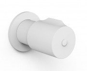 Запірний вентиль Tres Max-Tres вбудований 3/4'' матовий білий 06151101BM