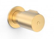 Запірний вентиль Tres Max-Tres 3/4'' вбудований матове золото 06151101OM