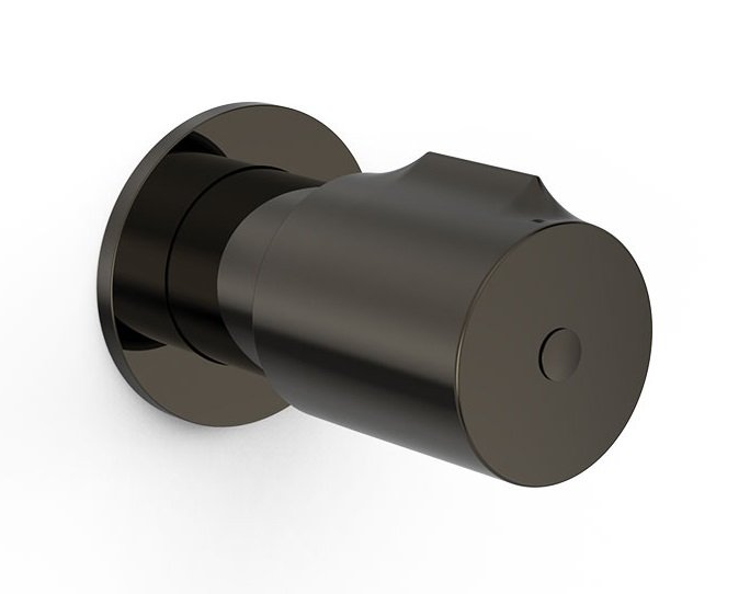 Запорный вентиль Tres Max-Tres встраиваемый 3/4'' металлик черный 06151101KM