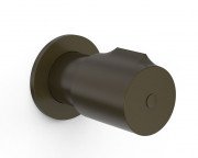 Запорный вентиль Tres Max-Tres встраиваемый 3/4'' черная бронза 06151101KMB