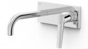 Смеситель для раковины Tres Fuji однорычажный настенный хром 28130003