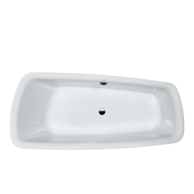 Ванна акриловая Laufen Palomba Collection 180х80 см встраиваемая асимметричная белый H2438010000001