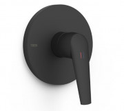 Смеситель для душа Tres Fuji встраиваемый однорычажный 1 потребитель матовый черный 28127810NM