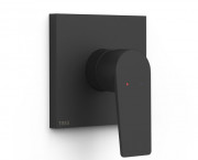 Смеситель для душа Tres Project встраиваемый однорычажный 1 потребитель матовый черный 21127810NM