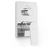 Смеситель для душа Tres Project встраиваемый однорычажный 2 потребителя хром 21128110